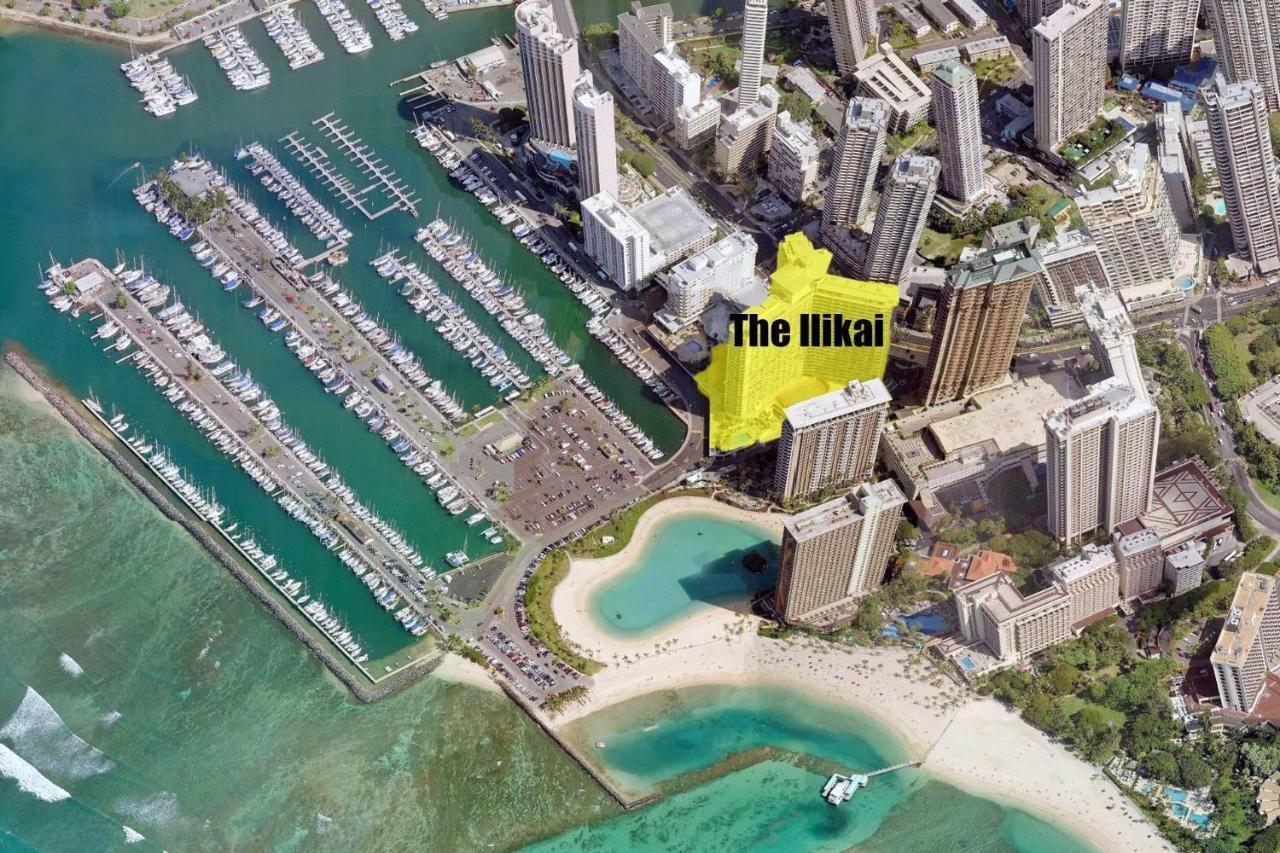 Ilikai #1517 Leilighet Honolulu Eksteriør bilde
